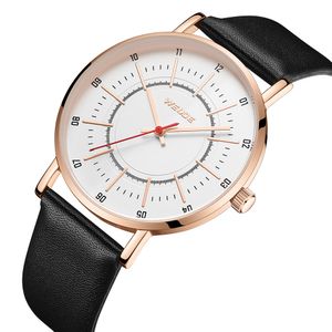 Reloj de pulsera de cuarzo con correa de PU militar analógico para hombre 2022 WEIDE, reloj deportivo de moda para hombre, reloj Masculino informal, relojes de pulsera sencillos para hombre