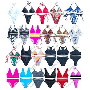 Diseñador de lujo Bikini Traje de baño Verano para mujer Trajes de baño Conjunto Playa Baño Conjunto de dos piezas Bikinis