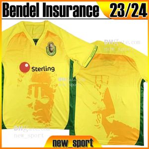 2023 2024 Bendel Insurance camisetas de fútbol Versión para fanáticos Jerseys amarillos Liga de fútbol profesional nigeriana 23 24 Hombres camiseta de fútbol uniforme Hombres tamaño S-XXL