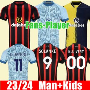 23 24 Maillots de football à domicile Kluivert Traoré Maillot de football Solanke Christie Ouattara Lowe Billing Anthony Brooks Semenyo Cook Kelly Senesi Zabarnyi Kit pour enfants