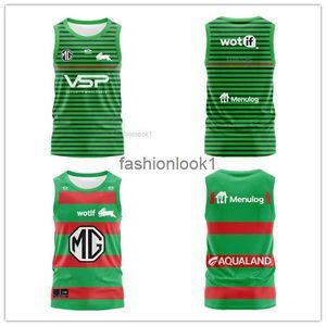 2023 2024 NUEVA Australia South Sydney Rabbitohs Home Away Rugby Camisa sin mangas Men Sport Training Vest Sportwear Swear Sweats Outdoor Camisetas FW24