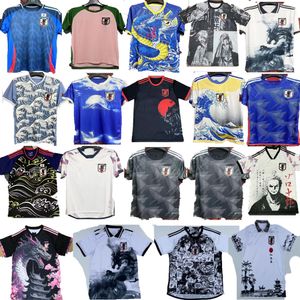 Jerseys de fútbol Japón Jerseys Dibujos animados ISAGI ATOM TSUBASA MINAMINO ASANO DOAN KUBO ITO hombre KIT Uniforme especial japonés 22 23 Camiseta de fútbol Versión para fanáticos
