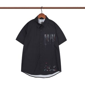 2023 American Women's Men's Shirts T-shirt polos casual marque chemise courte classique à l'envers lâche importé outillage en nylon de haute qualité Eurocode veste d'été M-3XL