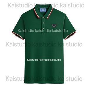 2024 Primavera/Verano Camisa polo casual transpirable versátil holgada de manga corta para hombres y mujeres