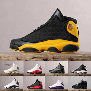2023 Chaussures de basket-ball Hommes Femmes 13 13s Playground Black Cat Bred Cap and Gown Chicago Barons Respect trainer Sports Sneakers eur 36-47JORDON JORDAB