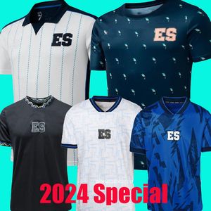 2023 2024 El Salvador camiseta de fútbol Especial 23 24 Equipo nacional Alex Roldan Eriq Zavaleta Brayan Gil Hurtado Camisetas de fútbol 25 aniversario del partido previo de Torogoz