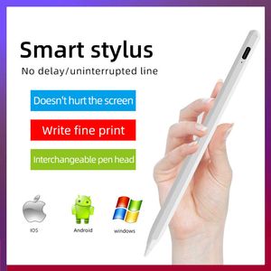 2023 Mejor calidad Universal Metal Stylus Pencil Todos los dispositivos táctiles Teléfono Tablets Stylus Pen para tabletas iOS Android