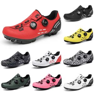 2023 zapatos de ciclismo transpirables multicolores resistentes al desgaste hombres negro rojo blanco gris verde amarillo rosa zapatillas deportivas para hombre zapatillas deportivas al aire libre