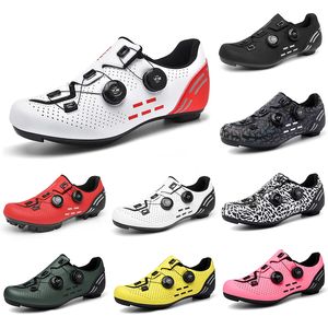 2023 zapatos de ciclismo hombres negro rojo verde gris amarillo rosa entrenadores para hombre zapatillas deportivas al aire libre color9