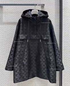 Jersey holgado informal y versátil para hombre y mujer, abrigo de carga clásico de nailon personalizado, moda de diseño de otoño 2023