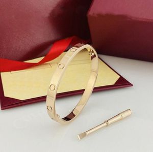 2023 Designer Nail Bangle Luxury Jewelry Midi Rings For Women Titanium Steel Alloy Gold-Plated Process Fashion Bangle Accessories Never Fade Not Allergic 17CM