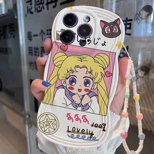 2023 Designer Phone Case Silicone Super Cute Look in Mirror Mary Cat pour iPhone 14 11 12 13 Pro Max 12 13 Plus X XS XR XSMAX Fall Protection Case