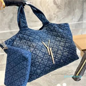 2023 Diseñador Tote Bag Mujeres Oversize Icare Maxi Bolso Puffer Bag Denim Flap Bolsos Lona Messenger Crossbody Cadena Bolso de hombro Monedero Monedero Totes Mochila