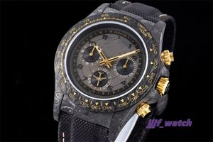 2023 Diw Watch quatre caractéristiques thème couleur taille 40mm boîtier en fibre de carbone miroir saphir fonction étanche montres design montre Montre de Luxe