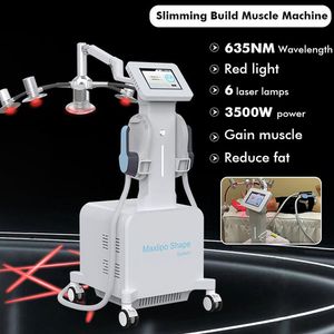 2023 Emslim EMS Machine HIEMT Body Shaping 6D Laser Lipo Fat Reduction Weight Loss Slimming Machine