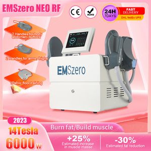 2024 Emszero Hi-emt EMS RF Machine Body Sculpt 14Tesla for Salon Muscle Massage Equipment Stimulator Shaping