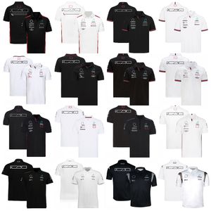 POLO à manches courtes pour hommes de course F1 2023, uniforme de l'équipe officielle de Formule 1, dernière chemise de fans de voitures grande taille la plus vendue.