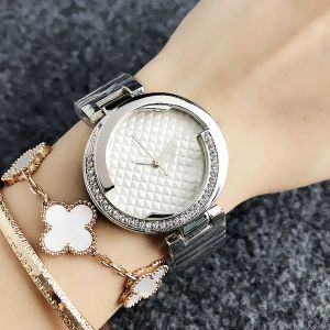 2023 Montre-bracelet à quartz de marque de mode pour femmes dames fille bracelet en acier en métal montres chaud cadeau en gros livraison gratuite women watch designer