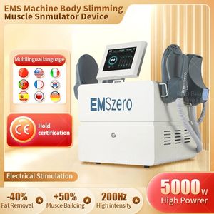 2023 HI-EMT Electromagnetic EMSSLIM RF Fat Removal Slimming Equipment Emszero NEO RF Muscle Stimulation Body Machine