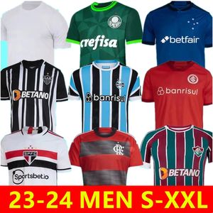 2023 Internacional Flamengo Soccer Jerseys 23 24 Corinthian SUAREZ MARCELO Palmeiras Atletico Mineiro Gremio SAO PAULO Fluminense Cruzeiro shirt