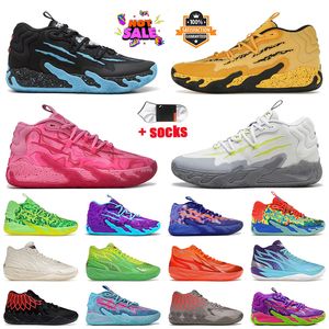 Not From Here 1 of 1 Lamelo Ball Shoes Mens Basketball Shoe Wings MB.03 02 01 Trainers Rick and Morty Chino Hills Buzz City GutterMelo Pink Sneakers