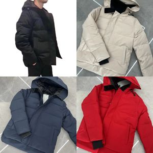 2023 Hommes Designer Veste Top Winter Down Parka Casual Blanc Goose Down À Capuchon Chaud Down Veste Hommes Wolf Fourrure Manteau Wyndham Canada Outwears Coupe-Vent Veste