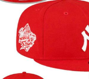 2023 Sombreros ajustados de béisbol para hombres Clásico Color negro Hip Hop NUEVA YORK Deporte Cerrado por completo LA NY Gorras de diseño Chapeau 1995 Stitch Heart 