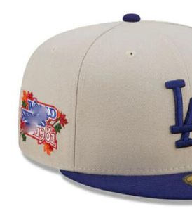 2023 Baseball Fitted Hats Sox LA AS Classique Rouge Noir Couleur Hip Hop Los Angeles Sport Full Closed Design Caps Chapeau 05 Stitch Heart 