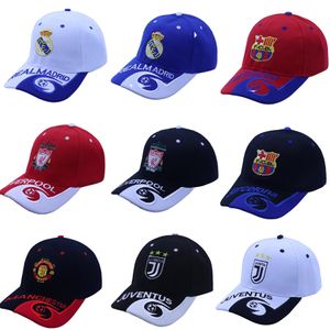 2023 Casquettes de football pour hommes Maillots de football Chapeaux ajustés Mode Hip Hop Sport sur le terrain Conception entièrement fermée Mélange de casquettes pour femmes pour hommes