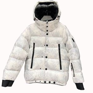 2023 Vestes pour hommes Designer pour hommes Hiver Salzman Down Parkas Light Breaker Sweat à sweat blanc Pufferwear Ourwear Man Italie