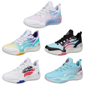 2023 zapatos de baloncesto multicolores hombres blanco púrpura rosa amarillo azul zapatillas deportivas al aire libre