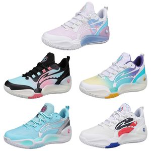 2023 chaussures de basket-ball multicolores hommes blanc violet noir bleu formateurs baskets de sports de plein air