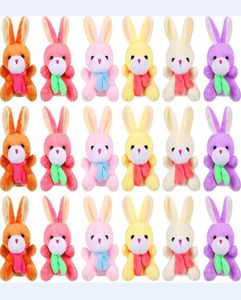 2023 New Easter Rabbit Plush Animals Toys 4 pulgadas Feebbit Toys Soft Bunny Dolls6182289