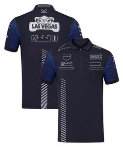 2023 Nuevos polos de F1 Camiseta Camisetas de piloto del equipo de carreras de Fórmula 1 Camiseta de carrera de moda informal para hombres Aficionados a los autos Jersey especial Tops