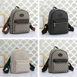 2023 nuevos diseñadores de moda Mochila Bookbag Totes Mujeres Hombres Ophidia Jumbo Mochilas Monedero Señoras Travel Messenger Bag Girl Boy School Bags Wallet