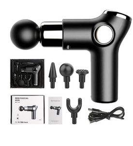 2023 nouveau pistolet de massage musculaire Mini poche 32 vitesses vibration électrique dos cou masseur pistolet pour le corps soulagement profond douleur minceur fascial pistolet