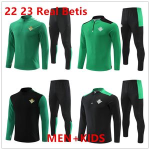 2023 New real Betis Soccer Tracksuit JOAQUIN B.Iglesias camiseta Juanmi CANALES Fekir 22 23 adult and kids football training suit man child set