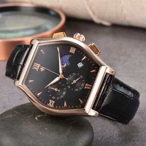 2023 Nouvelle marque supérieure VacherXX ConstantXX Montre pour hommes de luxe Chronographe multifonctionnel Saphir Miroir Mens Creux Automatique Designer Mouvement Montres Montre