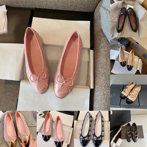 chaussures Dress shoes designer heels 100% cowhide letter bow Ballet wedding sneakers Lady leather Trample Lazy Loafers 【code ：L】34-42 GAI