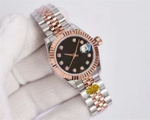 2023 emballage d'origine papier haute qualité montre nouveau cadran 28mm automatique mode montre pour femme montre-bracelet