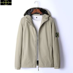 2023 manteau grande taille pour hommes printemps et automne à capuche vêtements de sport décontractés veste en pierre pour hommes île mode coréenne jeunesse coupe-vent vêtements de travail pour hommes taille supérieure s-2xl