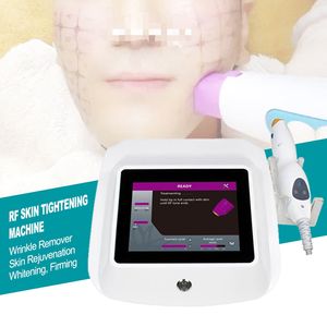 2023 Portable Fractional RF Skin Serrer le traitement de suppression des rides Anti-vieillissement de la peau raffermissant la machine
