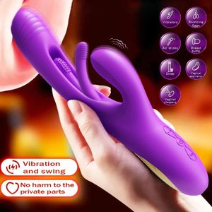 2023 Rabbit Tapotage GSPOT Patting Vibrator for Women Clitoris Clitulator puissant 21 modes Sext Toy Goods Adultes 240326