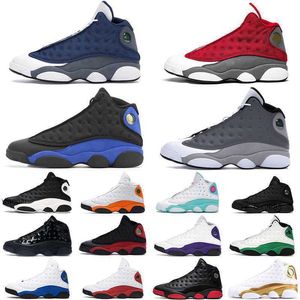 2023 Freeshipping Red Flint Jumpman 13S Baloncesto de baloncesto para hombres Mujeres 13 Hyper Royal Court Purple #41 Aurora Green Olive Black Cat Mens Trainers Jerdon