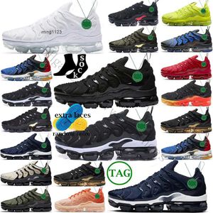 2023 Chaussures De Course Homme Baskets Sport Baskets Triple Blanc Rouge Noir Métallique Argent Hyper Jade Avec Boîte Tn Plus Hommes Sneaker Hex Viotech Grape