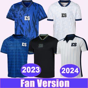 2023 Salvador Equipo Nacional Jerseys de fútbol para hombre LARIN TAMACAS D.CEREN Hogar Azul Visitante Blanco 2024 Ediciones especiales Camisetas de fútbol Uniformes de manga corta