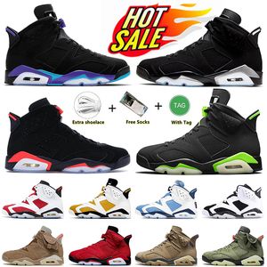 Travis Scott x Jordan 6 NIKE Air Jordan Retro 6 Sports og 6S chaussures de basket jumpman 6 hommes Travis ts Carmine sneakers dhgate chaussures j6 Outdoor taille 13 【code ：L】