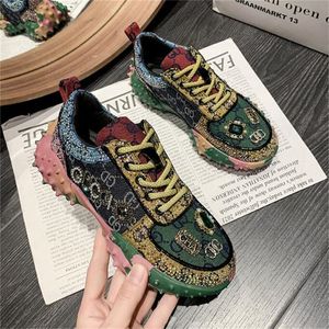 2023 Fashion Luxury Brand New Style Women's Shoes Coconut Shoes Mesh Sports Shoes Women's Fashion Walking Shoes