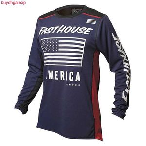 2023 Equipo ESPORTS Camisetas para hombres y mujeres New Downhill MTB Jersey Enduro Moto Jersey Off Road Long Motocicleta Motocross MX Cycling Jersey