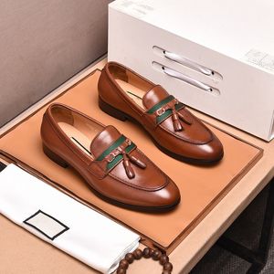 2023 top Model Classic Business Men's Designer Dress Shoes Fashion Elegant Formal Wedding Shoe Men Slip on Office Oxford Shoe TAMAÑO 6.5-11